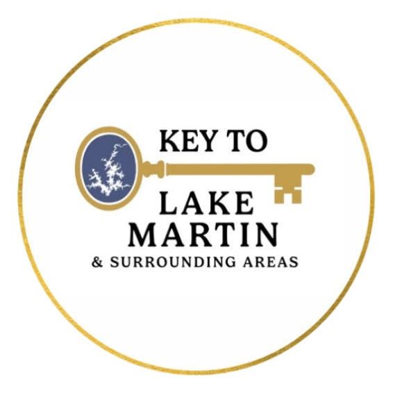 Key to Lake Martin and surrounding areas